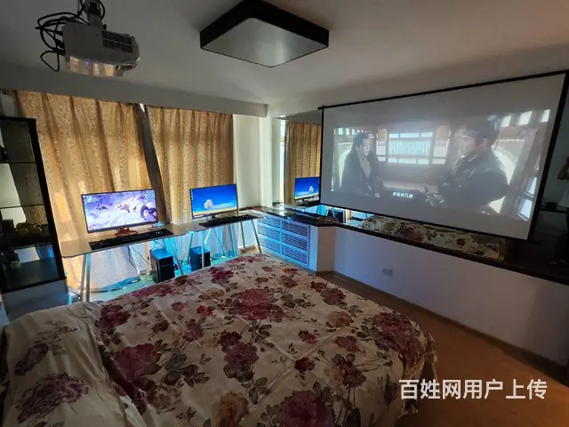 顶配电脑+巨幕影院+浴缸房 情侣必住 - 图片 5