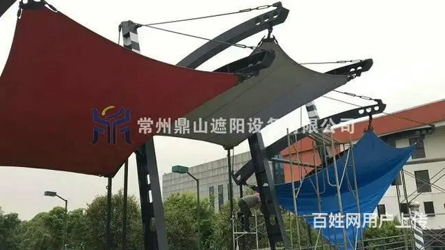金坛园林车棚 园林景观凉亭，膜结构雨棚供应 - 图片 7