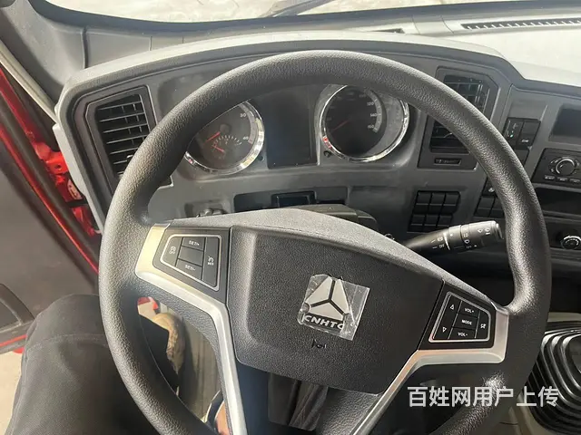 重汽豪沃蓝牌平板运输车 4米2挖机叉车拖板车包上牌 - 图片 8