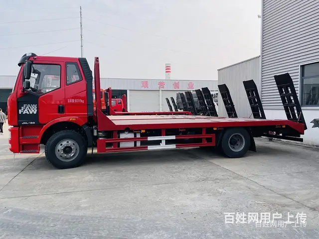 拉150挖机拖板车挖机平板车 厂家直销 - 图片 11