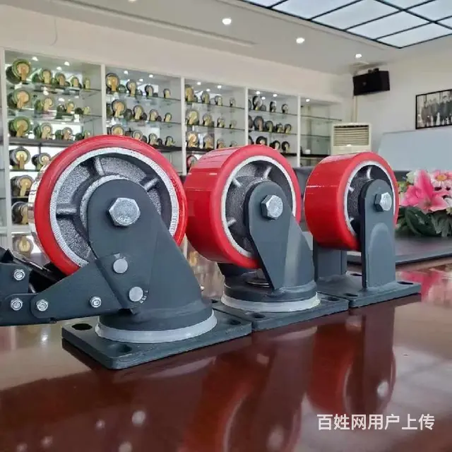 6寸/8寸重型脚轮工业轮子工业用重型脚轮 - 图片 2