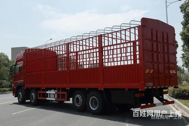 9.6米前四后六高栏载货车 仓栏高仓快递运输车 价格是多少钱 - 图片 3