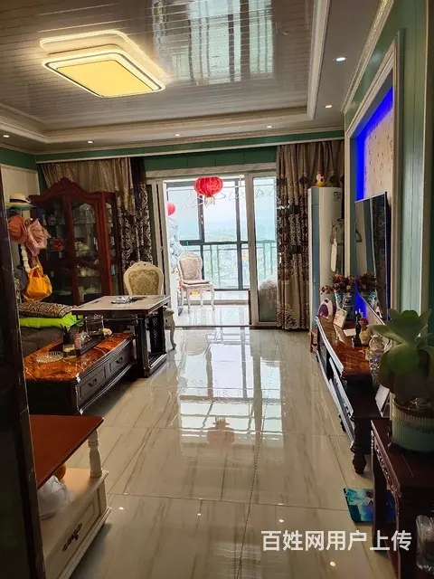 金堂县城 华夏上海城 三面采光 河景房 - 图片 1