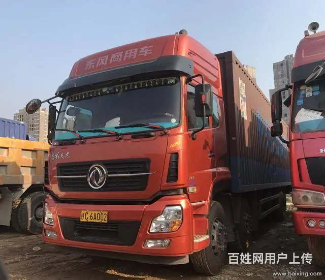 9.6米前四后四，箱式高栏车， 跑快递专用车 - 图片 2