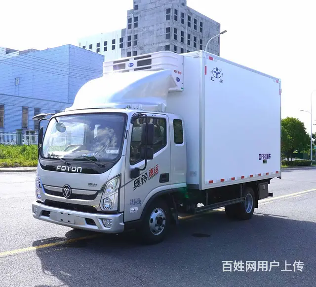 延安福田奥铃排半冷藏车 后排带卧铺适合拉海鲜老板 - 图片 7