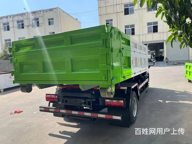 进地库地下室用大运勾臂车 7方蓝牌钩臂垃圾车包上牌 - 图片 9