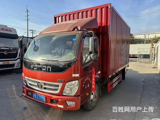 低价出售17年12月福田奥铃4.2米厢式车 - 图片 2