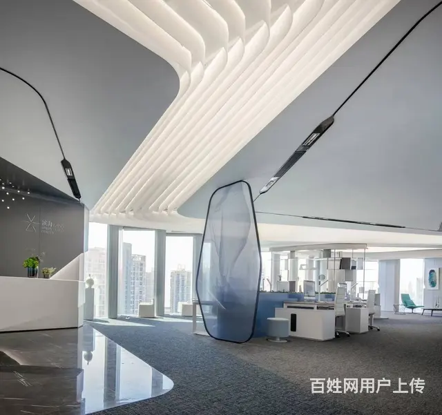 淄博张店办公空间设计方案效果图 - 图片 6