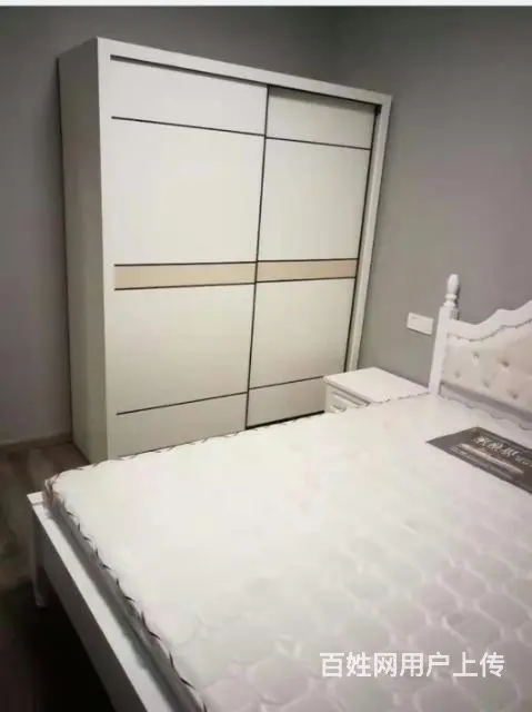 床实木床白色床免费送货优惠 - 图片 1
