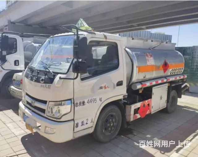 二手蓝牌2吨油罐车加油车2019年5月内蒙古牌照 - 图片 3