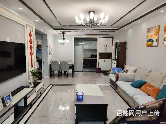 新街基厚德高层26楼114平两室一厅婚装53万 - 图片 9