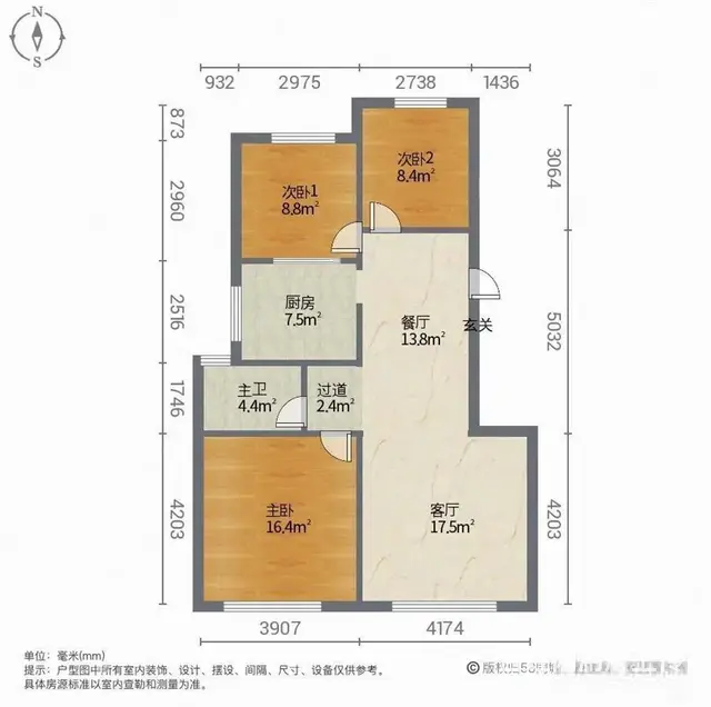博览站旁 总高6层电梯洋房 一梯两户 全天采光 省个税 - 图片 8