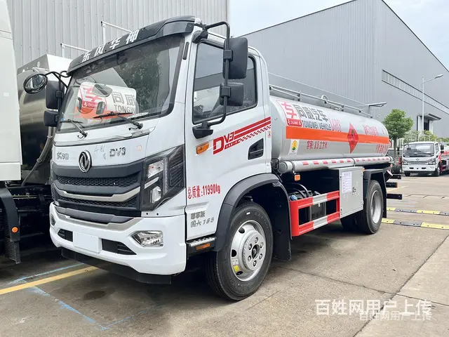 底盘离地38厘米8吨柴汽油罐式车 包上户带营运证价格 - 图片 1