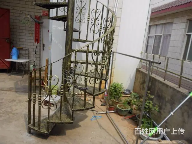 昆明钢结构旋转楼梯   厂家直销   欢迎订做 - 图片 3