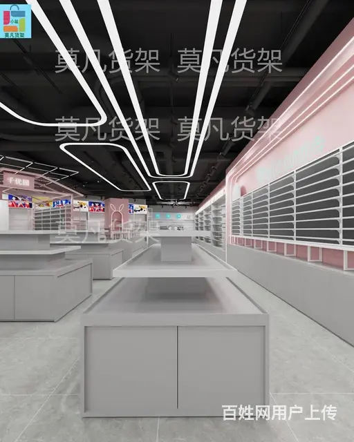 哪里有卖精品百货集合店货架-莫凡货架厂家供应 - 图片 5