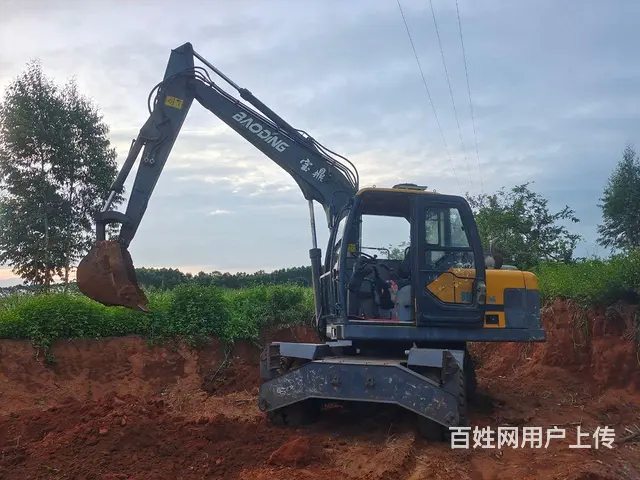 轮式挖掘机抓木机夹木器新源宝鼎夹机 - 图片 1