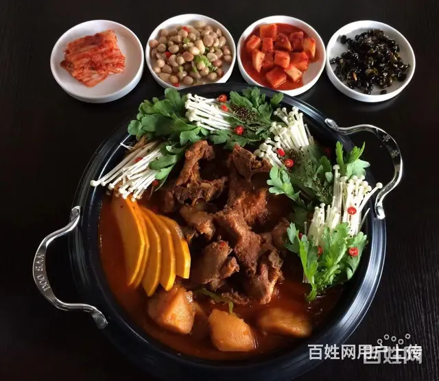 霍山韩餐百年东街、烤肉#小时光韩餐加盟韩式泡菜教学#小时光韩 - 图片 4
