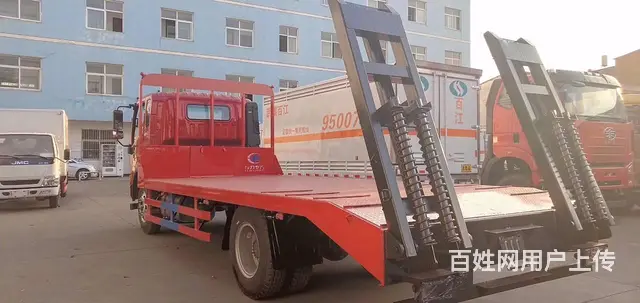 新款重汽王牌瑞狮单桥平板车可拉15吨厂家直销可分期 - 图片 5