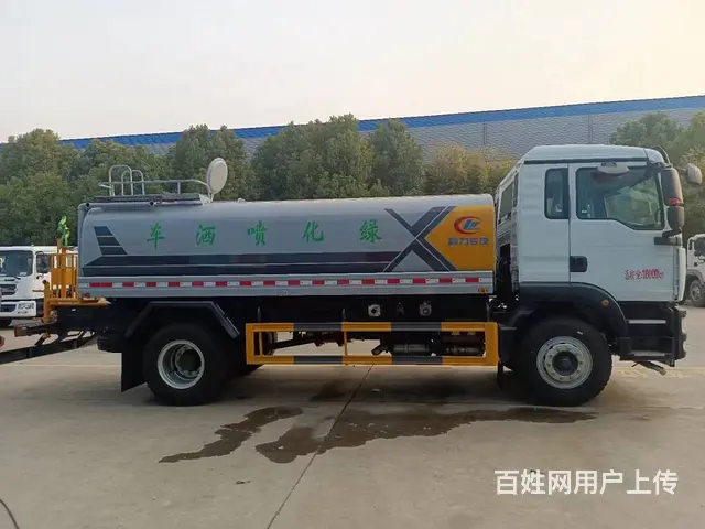 重汽汕德卡15吨洒水车 可加装前置电动洒水炮雾炮 - 图片 4