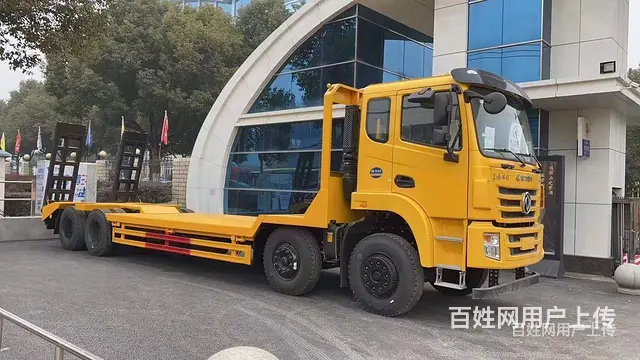 东风专底挖机拖板车 平板车 参数配置 - 图片 9