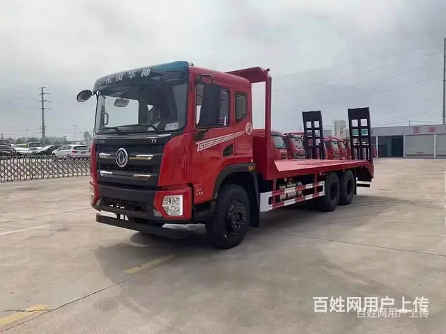 东风T5后八轮挖机板车平板车 可接受定制 - 图片 8