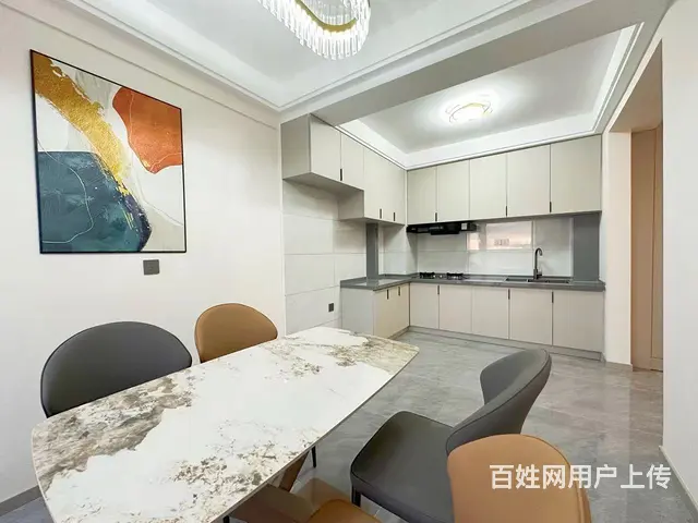 商业城市中心银领国际三室精装修未住 - 图片 8