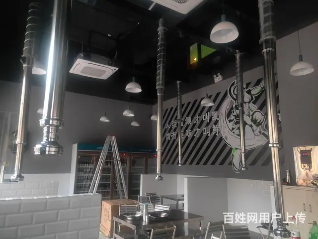 从化专业安装韩国烤肉排油烟风机油烟净化器安装烧烤排 - 图片 1