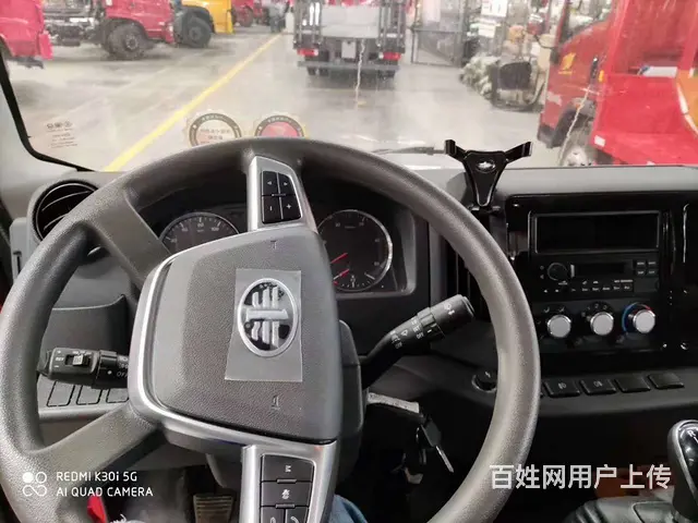 解放蓝牌平板拖车　可拖6-10吨挖机叉车　厂家直销 - 图片 10