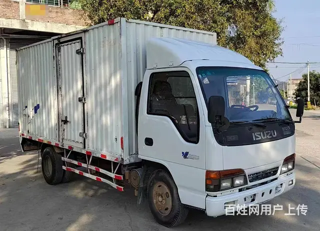 10年五十铃单排双轮4米2厢式货车，手续齐全 - 图片 1