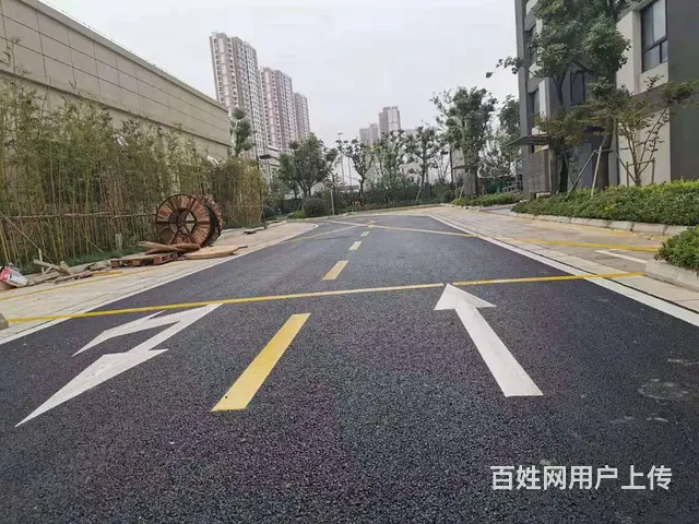 苏州吴中划线、厂区消防通道划线、木渎厂区划线 - 图片