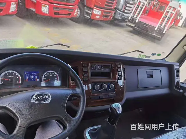 大运国六蓝牌 拉60 75 90小挖掘机平板车厂家 - 图片 8