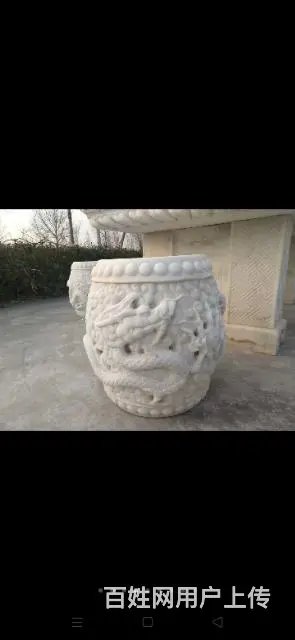 汉白玉石桌 - 图片 7