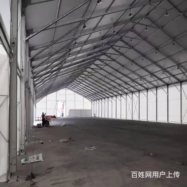 环保煤棚大跨度土壤修护大棚考古大棚机库篷房定制 - 图片 5