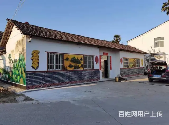 黄石美丽乡村文化墙手绘制作 - 图片