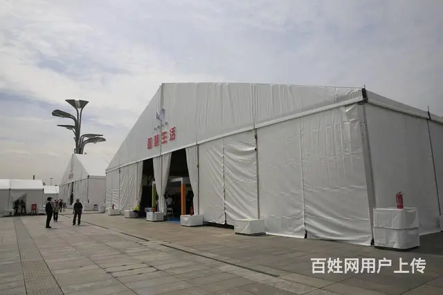 铝合金篷房 展会 仓储统统适用 户外球场篷房搭建 - 图片 1
