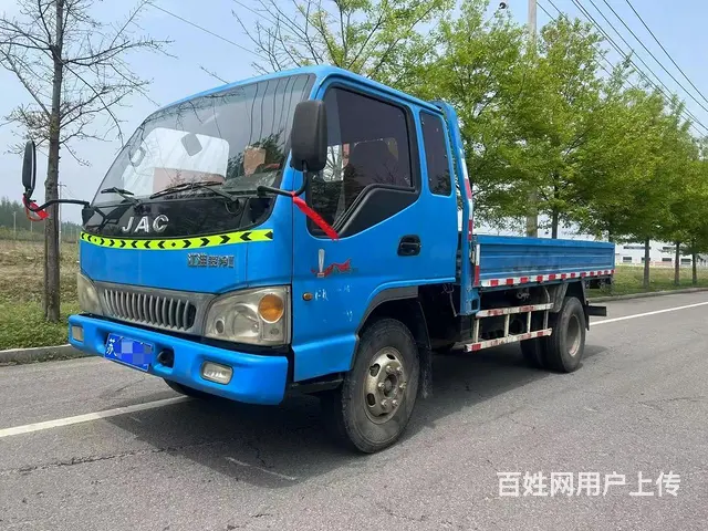 JAC江淮骏铃3.9米车厢 带卧铺750轮胎蓝牌照 - 图片 1