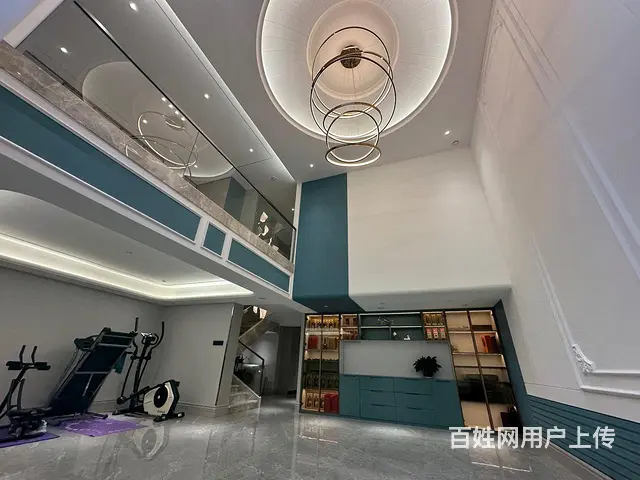 新上外滩首 府下叠挑空客厅现代轻奢豪装没咋住带花园，双车位 - 图片 11