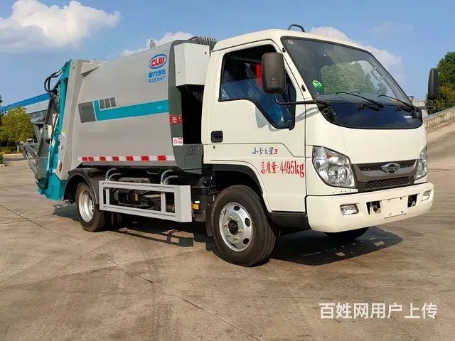 福田蓝牌5.8方压缩垃圾车 垃圾转运车 环卫垃圾车 - 图片 1