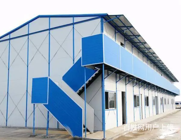 双坡式活动板房是工地临时用房的首选 - 图片 2