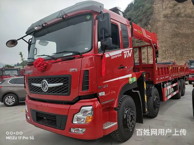 东风后八轮解放前四后八8吨-14吨随车吊 - 图片 2