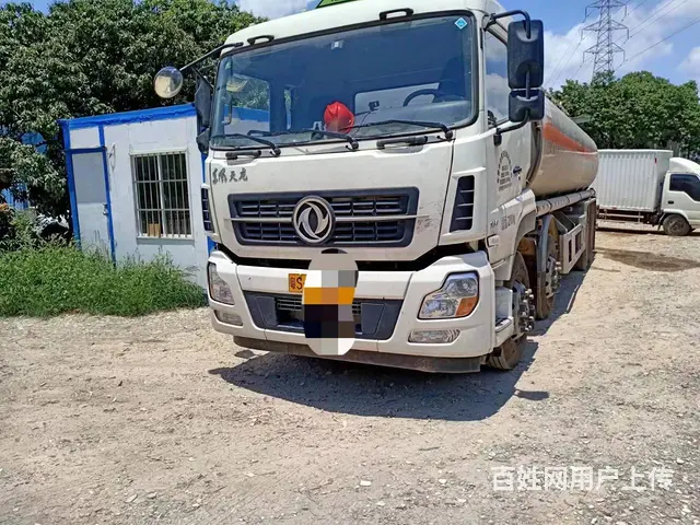 梧州急转二手东风天龙20吨铝合金油罐车价格实惠 - 图片 2