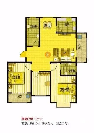 高档花园社区威海凤凰湖小区限时特价138平60万 - 图片 1