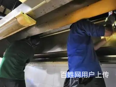 昆山花桥镇酒店饭店食堂油烟机清洗 净化器 管道清洗 - 图片 3