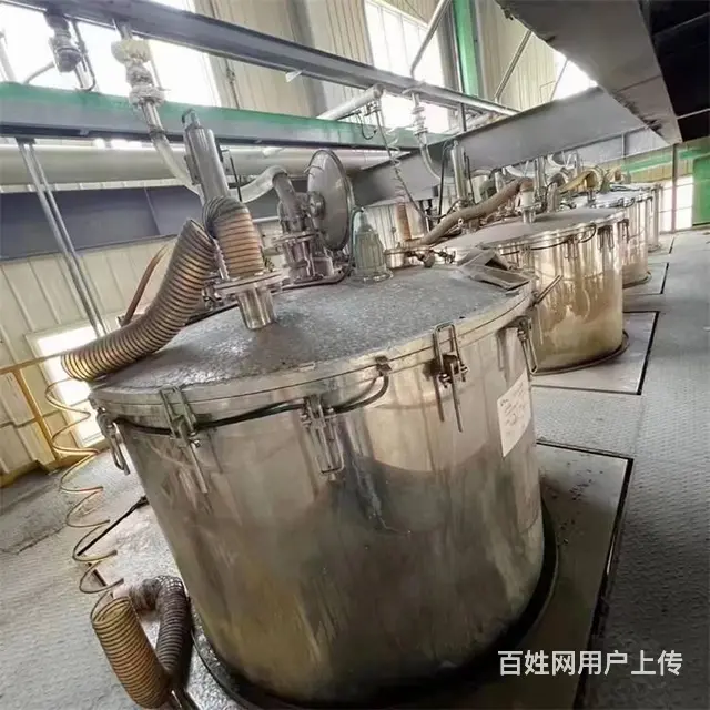 二手平板拉袋刮刀离心机 全自动下卸料刮刀离心设备 - 图片 1