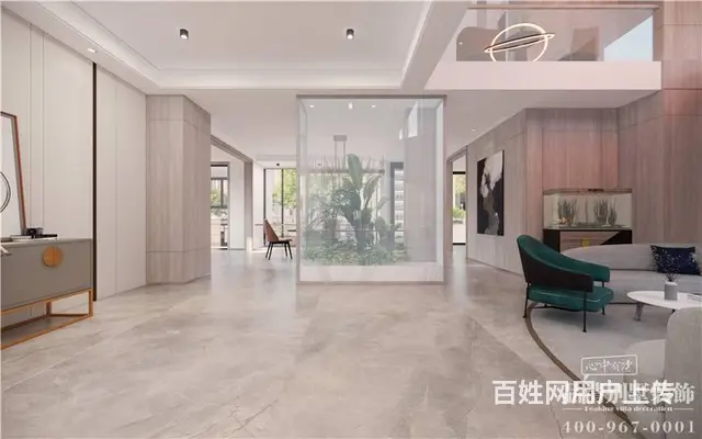 别墅案例 l900平常州白金翰宫现代化风格 - 图片 4