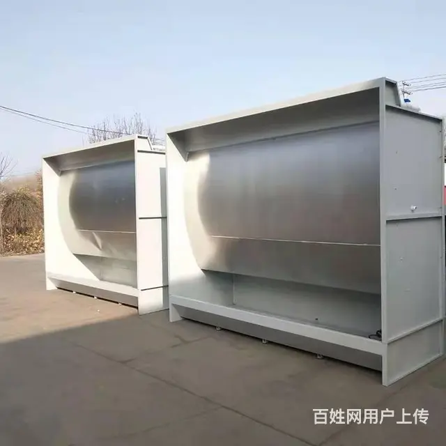 工厂销售滨州潍坊喷绘招牌废气净化水帘柜设备 - 图片 1