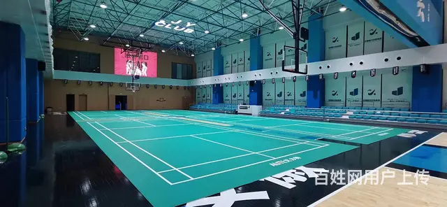 硅PU球场建设、羽毛球馆装修建设、围网灯光建设 - 图片 1