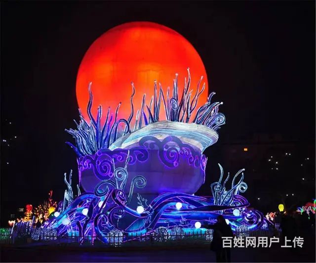 河南传壹花灯彩灯制作，租赁，场地布置 - 图片 1