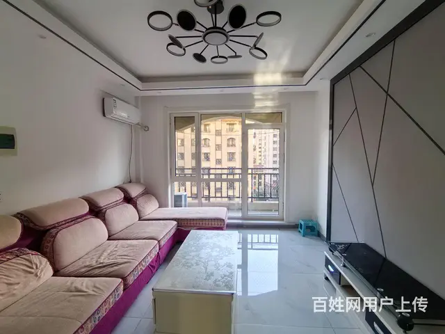 金域澜庭电梯8楼85平，两室两厅精装修年租16000，包物业 - 图片 1