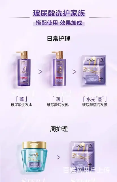 欧莱雅玻尿选水光蒸汽发膜批发代理一件代发 - 图片 12